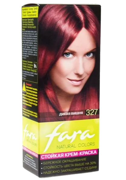 Краска для волос дикая вишня фото на волосах