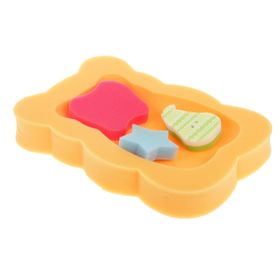 Губки-игрушки для ванны"Сима-ленд" 4предмета,поролон