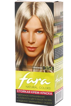 Краска для волос ФАРА Natural Colors 354 Платина (10.08.2021)