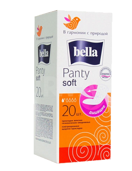Прокладки ежедневные BELLA Panty soft 20шт/уп (30)(20-098)