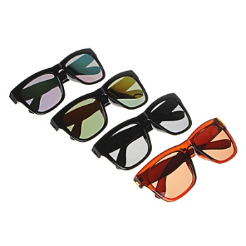 GALANTE Очки солнцезащитные для взрослых, пластик, 142х44мм, 4 цвета
