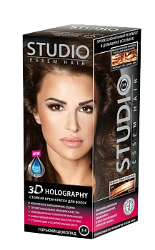 Крем-краска для волос Studio Professional, 3.4 Горький шоколад