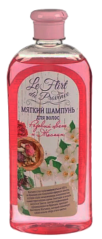 Шампунь Le Flirt Du Provence Розовый цвет и жасмин 730мл