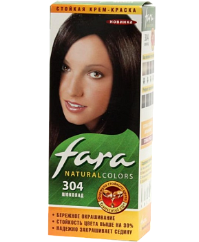 Краска для волос ФАРА Natural Colors  304 Шоколад (26.04.2021)